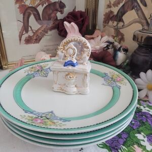 Vintage Trinket Box Porcelain German